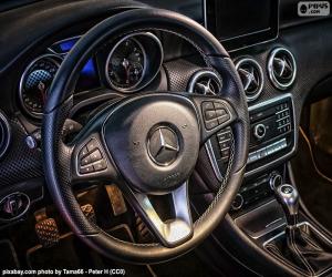 yapboz Mercedes-Benz direksiyon simidi